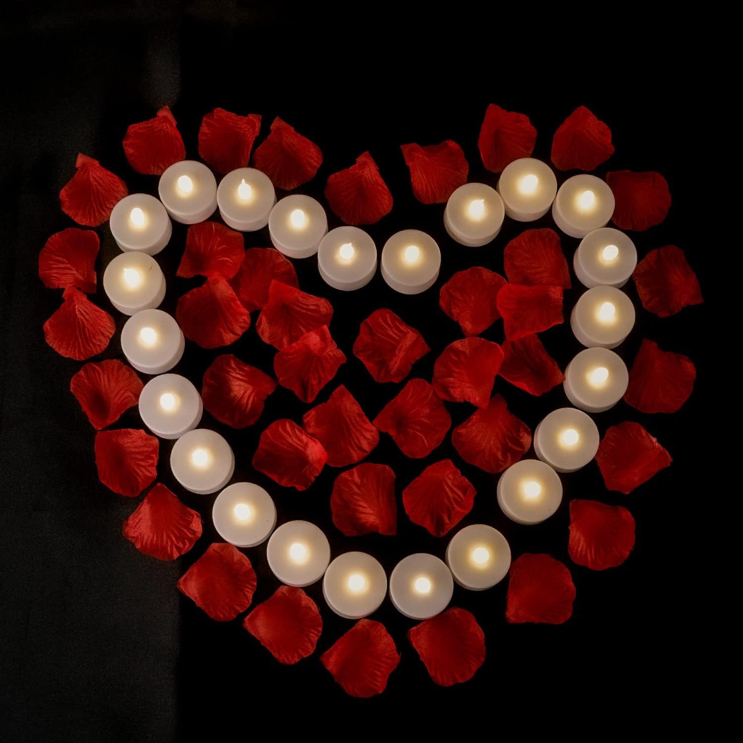 Battery Operated LED Tea Lights: 24PACK Flameless Votive Candles Lamp Realistic and Bright Flickering Holiday Gift Long Lasting 150Hours for Seasonal & Festival Celebration Warm White